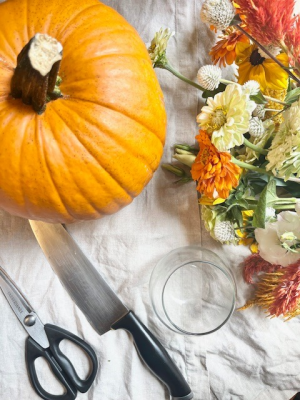 Pumpkin flowers